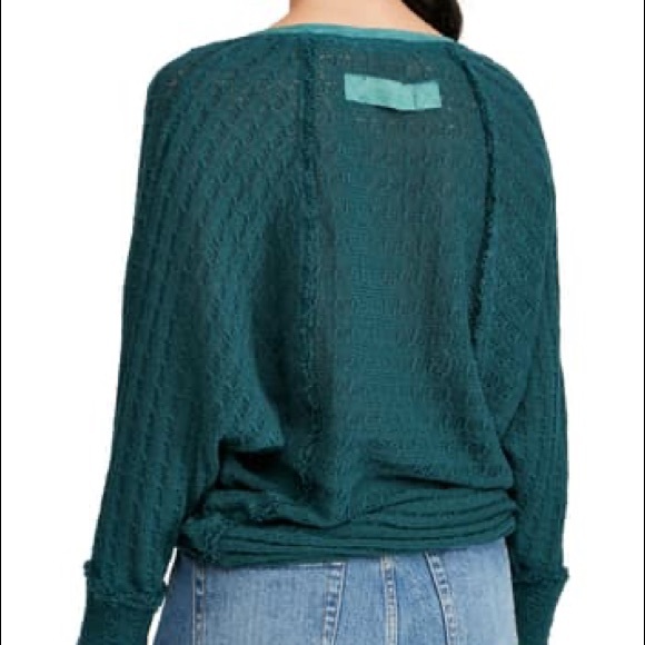 Free People sweater thein’s hacci top NWTl - Picture 6 of 7